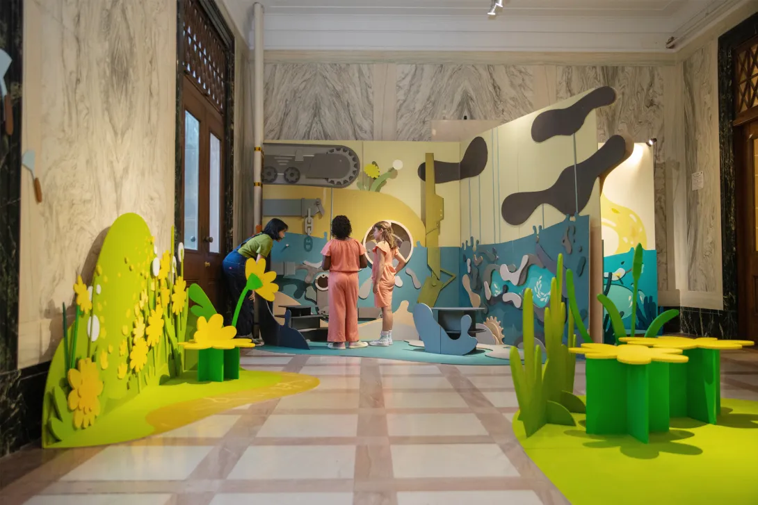 A Storytelling Installation that uses visual language and spatial tools to create accessible, emotionally resonant environments navigating difficult conversations around conflict, trauma, colonial histories, and memory activism.