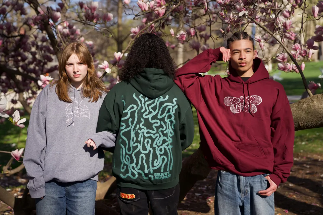 Invasive Species Hoodies (Emerald Ash Borer, Japanese Knotweed, Lantern Fly)