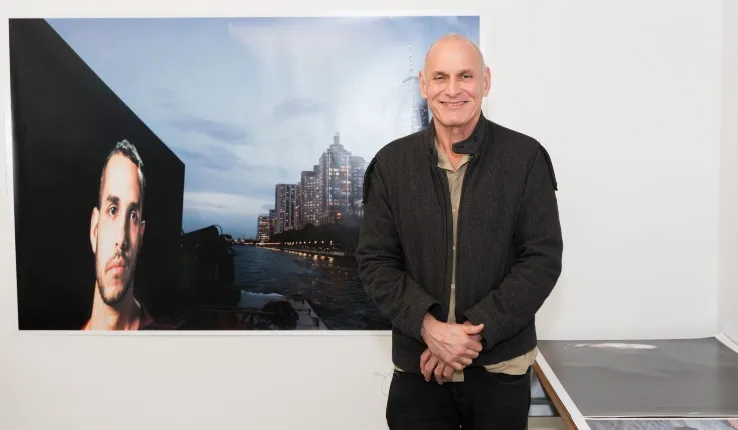 Shimon Attie will be at Lehigh through Fall 2022 as the Department of Art, Architecture and Design’s Theodore U. Horger ’61 Endowed Artist-in-Residence.